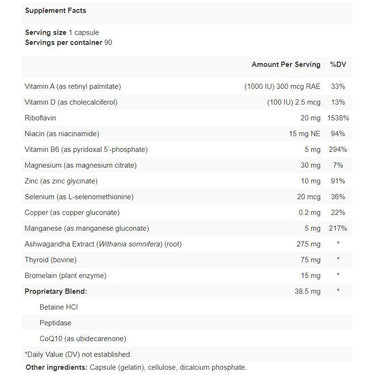 Thyroxal (K-12) - Apex Energetics - Thyroid Gland, Thyroid Hormone & Immune Support